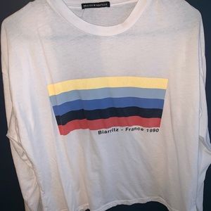 Brandy Melville Biarritz France long sleeve shirt!